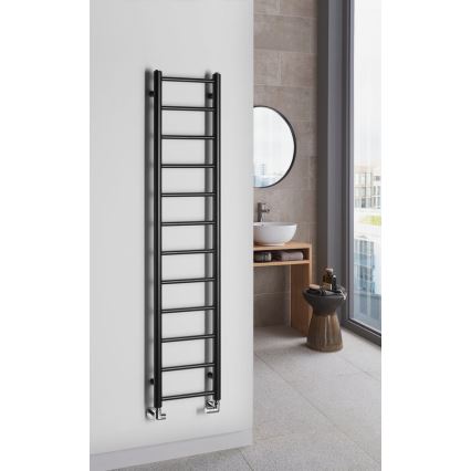 Sapho - Радиатор за баня DINA 138x30 см в матово черно