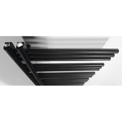 Sapho - Радиатор за баня DORLION 400W/230V 50x120 cm матово черно