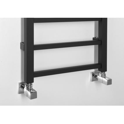 Sapho - Радиатор за баня METRO DOS 323W 40x150 cm матово черен