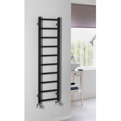 Sapho - Радиатор за баня METRO LIGHT 114x30 см, матово черно