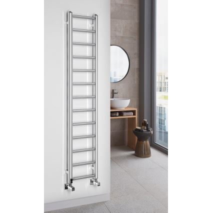 Sapho - Радиатор за баня METRO LIGHT 276W/230V 30x150 cm лъскав хром