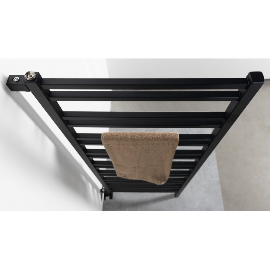 Sapho - Радиатор за баня METRO SPACE 525W 55x143 cm матово черно