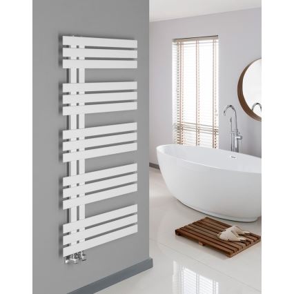 Sapho - Радиатор за баня SILVANA 123x50 см, бял