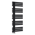 Sapho - Радиатор за баня SILVANA 124x50 см матово черен