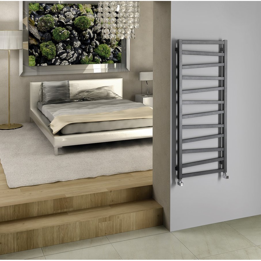 Sapho - Радиатор за баня ZIG 133x50 см антрацит