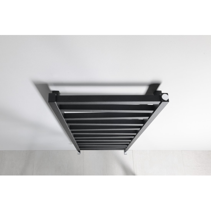 Sapho - Радиатор за баня ZIG 133x50 см антрацит