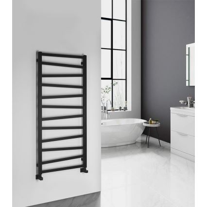 Sapho - Радиатор за баня ZIG 133x60 см черен