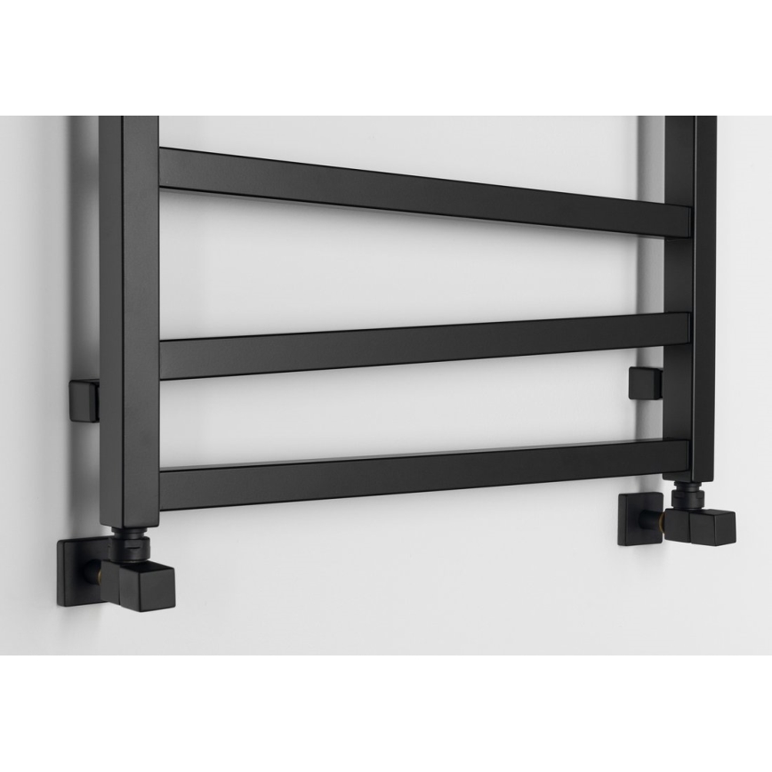 Sapho - Радиатор за баня ZIG 133x60 см черен