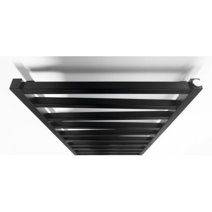 Sapho - Радиатор за баня ZIG, 601 W/230 V, 60 x 133 см, черен