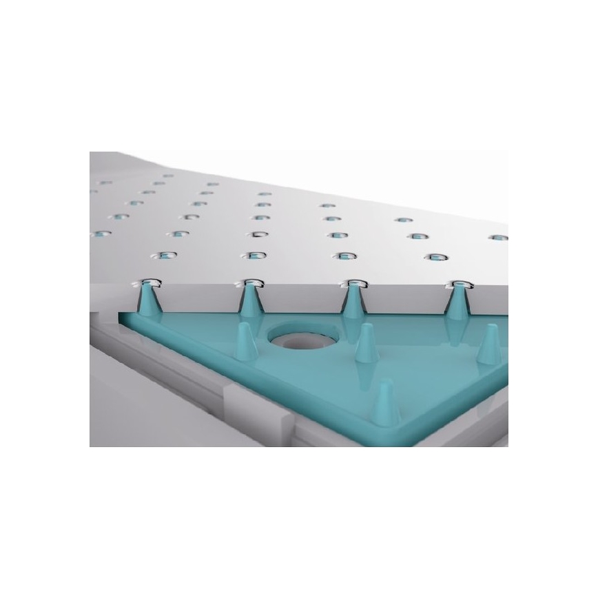 Sapho - Ръчен душ с автоматична система за почистване, хром с блясък