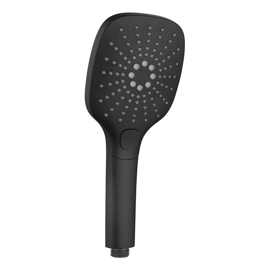 Sapho - Ръчен душ с бутон матово черен