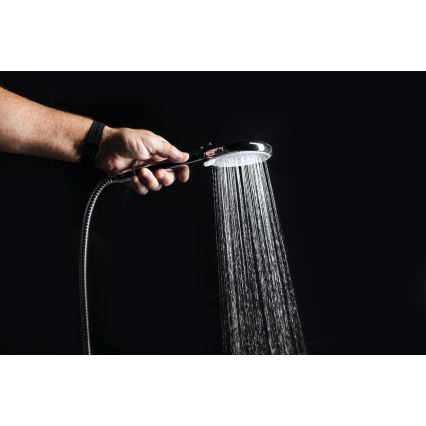 Sapho - Ръчен душ с режим на изплакване, хром с лъскав завършек