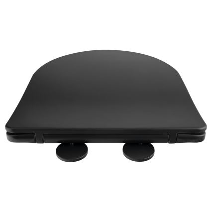 Sapho - Седалка за тоалетна SoftClose PACO черна