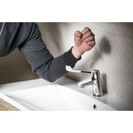 Sapho - Смесител за мивка LEA 15,4 см, полирано хромово покритие