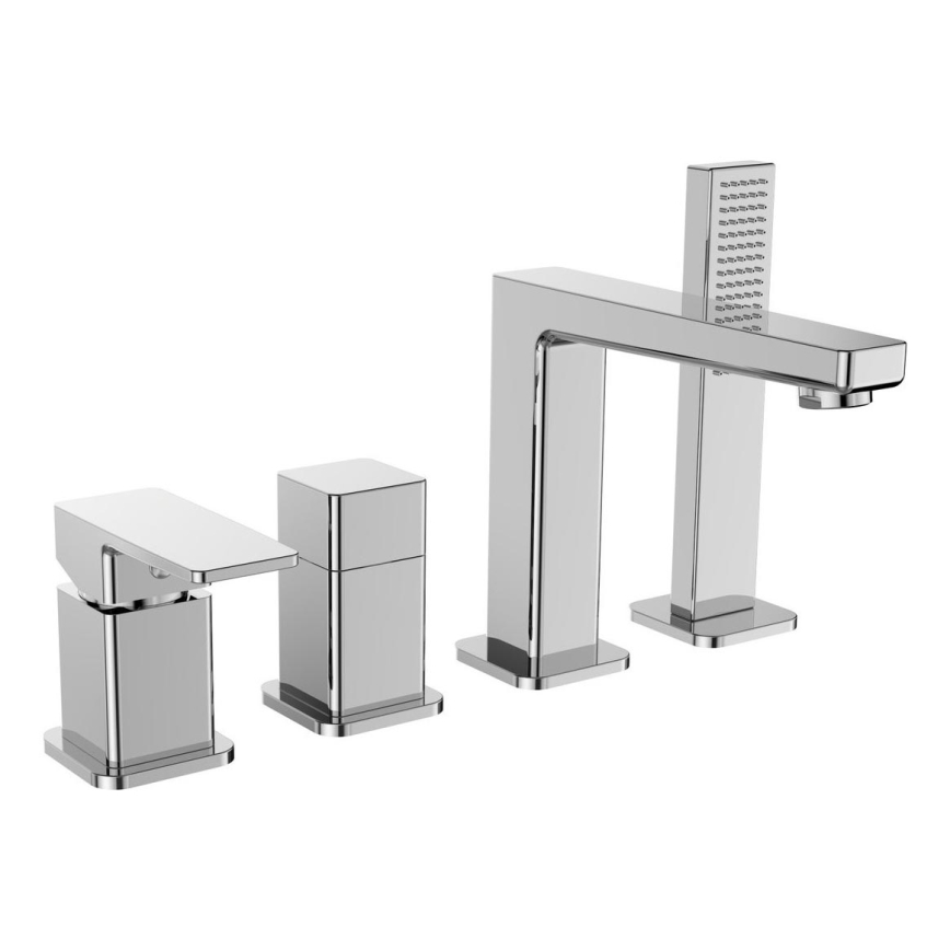 Sapho - Смесител за вана 4-отворен TURSI лъскав хром