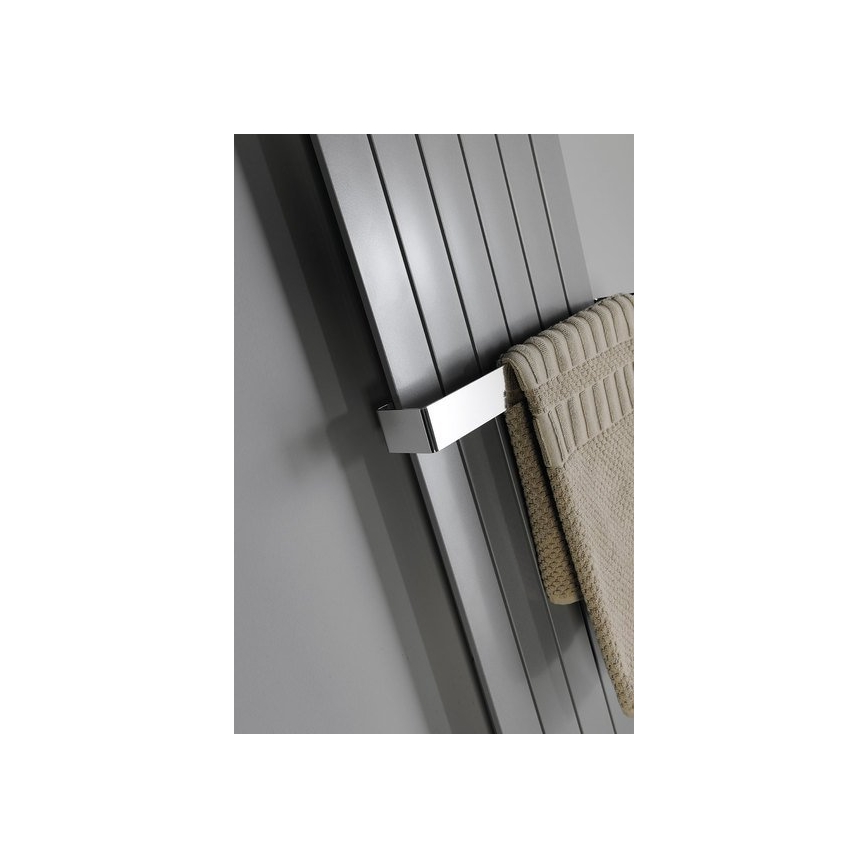 Sapho - Стенна закачалка за кърпи COLONNA 8x34 cm, полирана неръждаема стомана