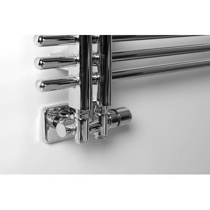 Sapho - Термостатичен комплект за централно свързване TWIN COMBI, десен, лъскав хром