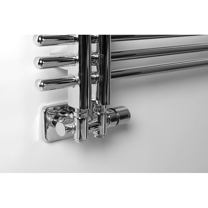 Sapho - Термостатичен комплект за централно свързване TWIN COMBI, десен, лъскав хром