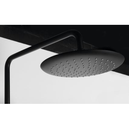 Sapho - Комплект за душ със смесител SOLARIS матово-черен