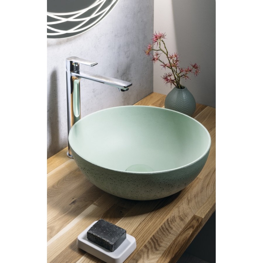 Sapho - Кран за мивка PAX 31,5 см лъскав хром