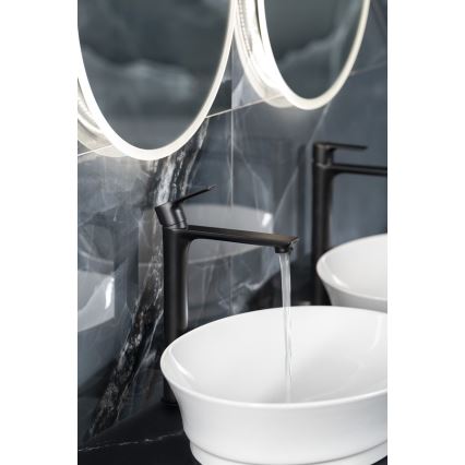 Sapho - Кран за мивка PAX 31,5 см матов черен