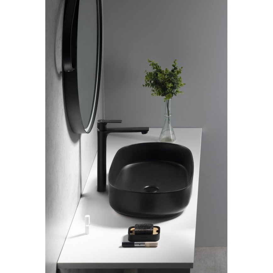 Sapho - Кран за мивка PAX 31,5 см матов черен