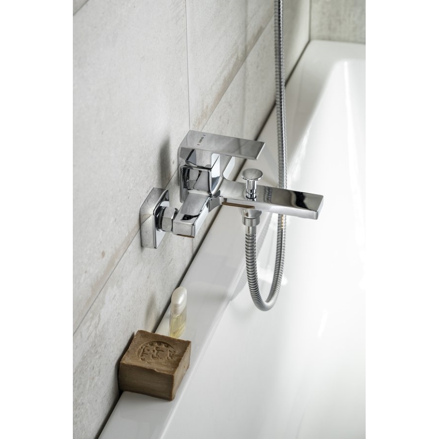 Sapho - Кранче за баня CUBEMIX лъскав хром