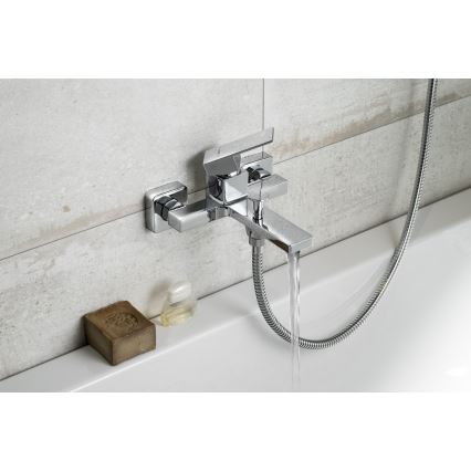 Sapho - Кранче за баня CUBEMIX лъскав хром