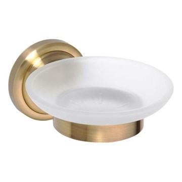 Сапунерка 11x6,5 cm бронзова