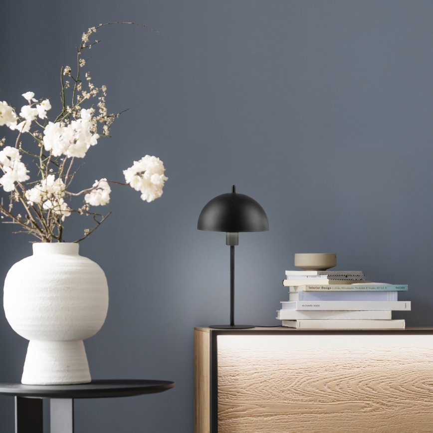 Schöner Wohnen 11726-18 - Настолна лампа ALI 1xE14/15W/230V черна