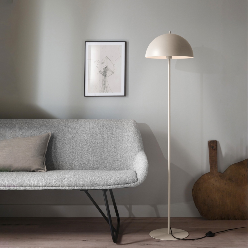 Schöner Wohnen 11727-39 - Подова лампа ALI 1xE27/25W/230V сива