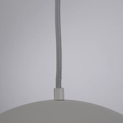 Schöner Wohnen 11728-39 - Пендант на кабел ALI 1xE27/25W/230V Ø 38 см сив