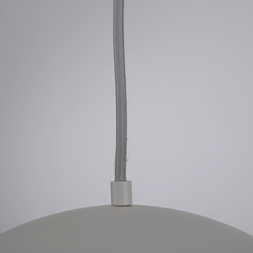 Schöner Wohnen 11728-39 - Пендант на кабел ALI 1xE27/25W/230V Ø 38 см сив