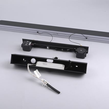 Schöner Wohnen 12577-18 - LED полилей на кабел ADRIANA ROUND с възможност за димиране 2xLED/24W/230V 2700/3000/3500/4000/5000K черен