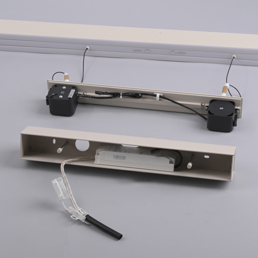 Schöner Wohnen 12577-39 - Димируема LED висяща лампа на кабел ADRIANA ROUND 2xLED/24W/230V 2700/3000/3500/4000/5000K сива