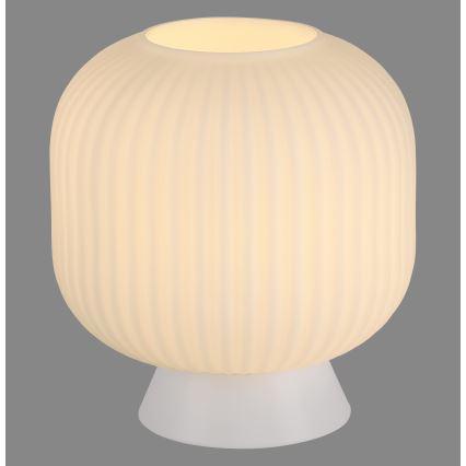 Schöner Wohnen 13573-16 - Настолна лампа NAMI 1xE27/25W/230V бяла