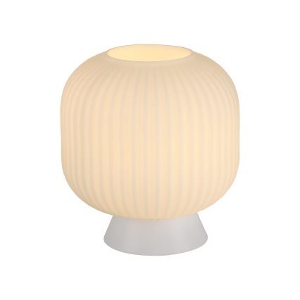 Schöner Wohnen 13573-16 - Настолна лампа NAMI 1xE27/25W/230V бяла