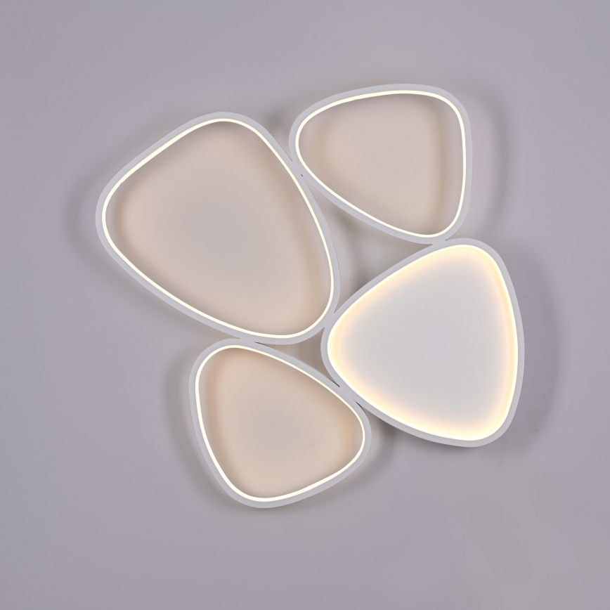 Schöner Wohnen 14038-16 - LED димируемо таванно осветително тяло PEBBLES LED/35,5W/230V бяло