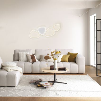 Schöner Wohnen 14039-16 - LED димируемо таванно осветително тяло PEBBLES LED/35,5W/230V бяло