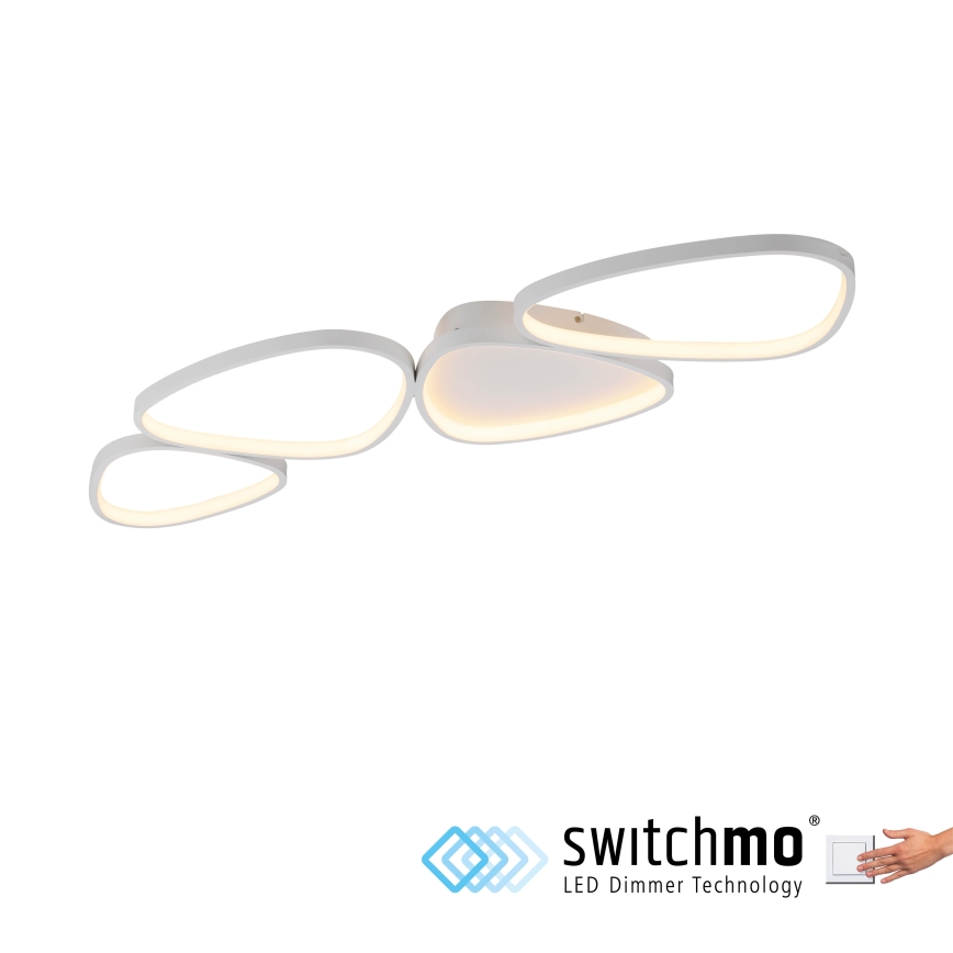 Schöner Wohnen 14039-16 - LED димируемо таванно осветително тяло PEBBLES LED/35,5W/230V бяло