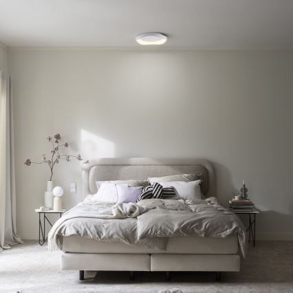 Schöner Wohnen 14233-16 - Димируемо таванно осветително тяло MONTA LED/21W/230V Ø 40 см, бяло