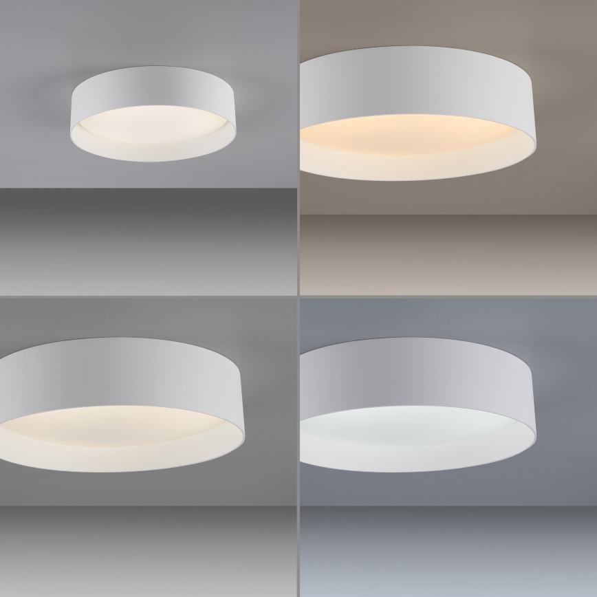 Schöner Wohnen 14593-16 - Димируемо LED таванно осветително тяло TAVOLI LED/10W/230V 2700-6500K диаметър 28,5 cm бяло + дистанционно управление