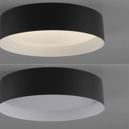 Schöner Wohnen 14593-18 - Димируемо LED таванно осветително тяло TAVOLI LED/10W/230V 2700–6500K диаметър 28,5 см черно + дистанционно управление