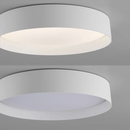 Schöner Wohnen 14594-16 - LED димируема плафонна лампа TAVOLI LED/20W/230V 2700-6500K Ø39 см бяла + дистанционно управление