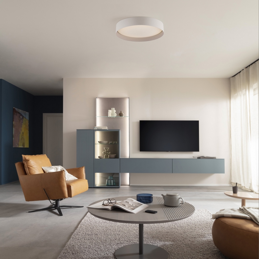 Schöner Wohnen 14594-39 - Димируемо LED таванно осветително тяло TAVOLI LED/20W/230V 2700-6500K Ø 39 см, сиво + дистанционно управление