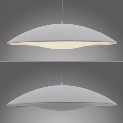 Schöner Wohnen 14607-16 - Димируема висяща LED лампа на кабел LENTE LED/23W/230V Ø 50 см, бяла