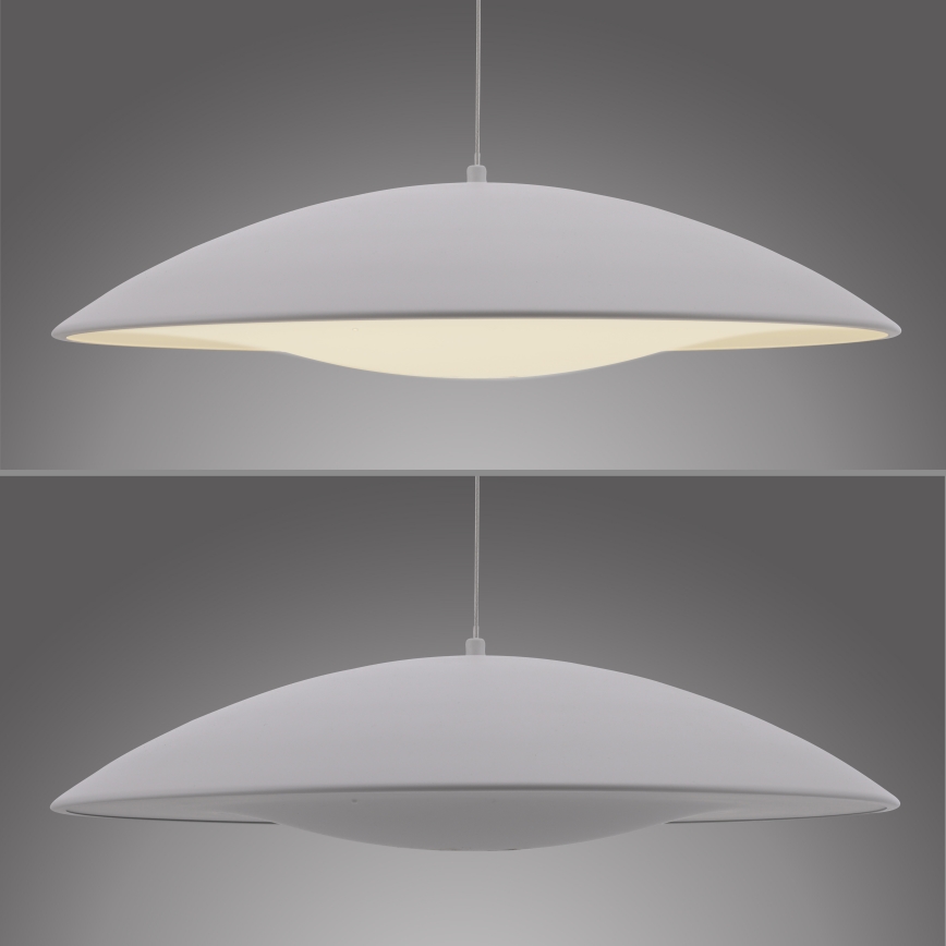 Schöner Wohnen 14607-16 - Димируема висяща LED лампа на кабел LENTE LED/23W/230V Ø 50 см, бяла