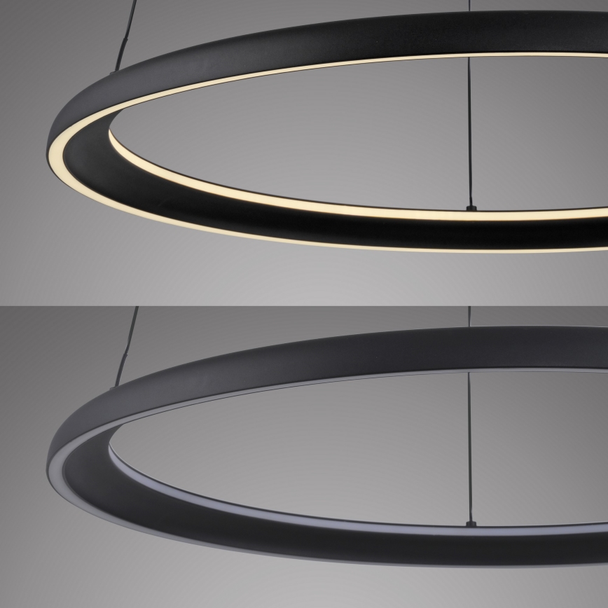 Schöner Wohnen 15570-18 - димируем LED полилей на кабел QUILLO LED/36W/230V Ø 60 см черен