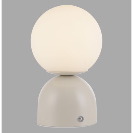 Schöner Wohnen 19218-39 - LED димируема сензорна презареждаема настолна лампа RUDI LED/1,2W/5V 3000-6000K 1200 mAh сива