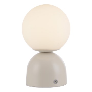 Schöner Wohnen 19218-39 - LED димируема сензорна презареждаема настолна лампа RUDI LED/1,2W/5V 3000-6000K 1200 mAh сива